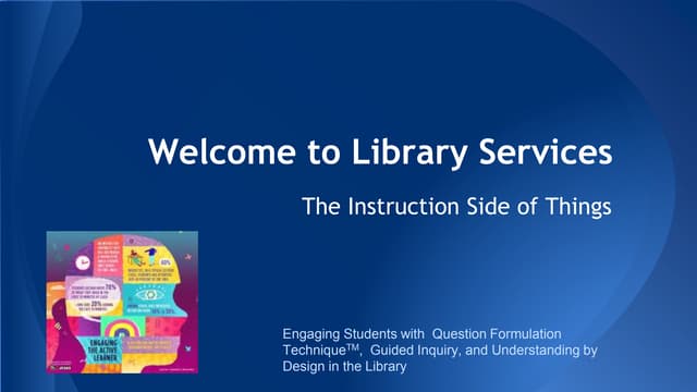 New librarian orientation 2015