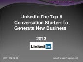 NEW LinkedIn - The Top 5 Conversati...