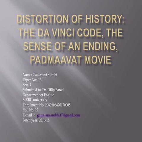 New literature presentation