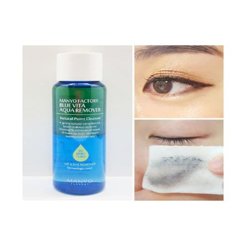 New manyo factory blue vita aqua remover 100ml for lip and eye