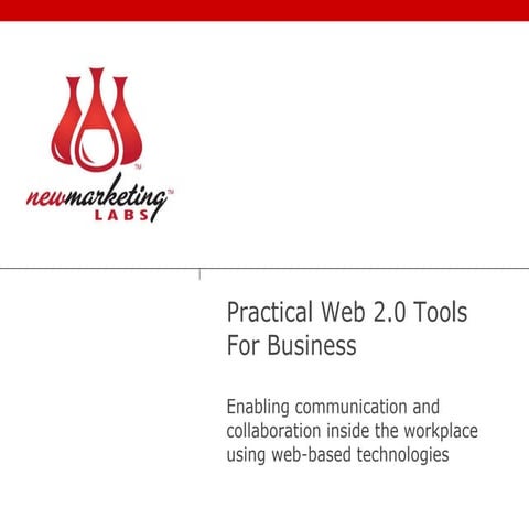 Practical Web 2.0 Tools and Solutions for Businesses