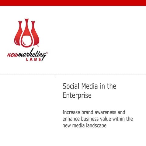 Social Media in the Enterprise