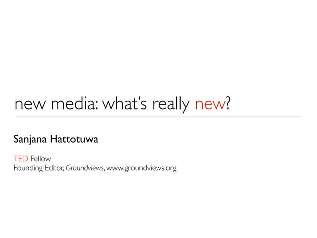 New media
