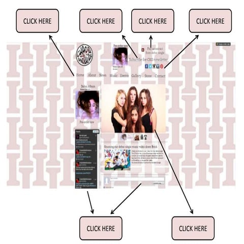 New Media in Our Website Homepage