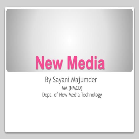 New media