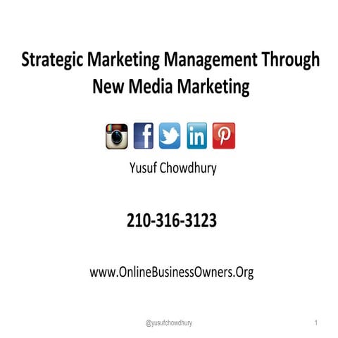 New Media Marketing 2015