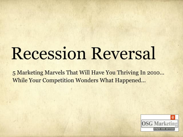 New media marketing from OSG Marketing