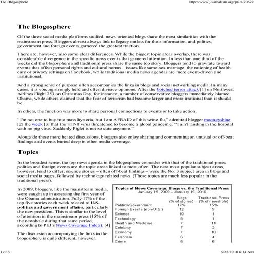 New media, old media -full report