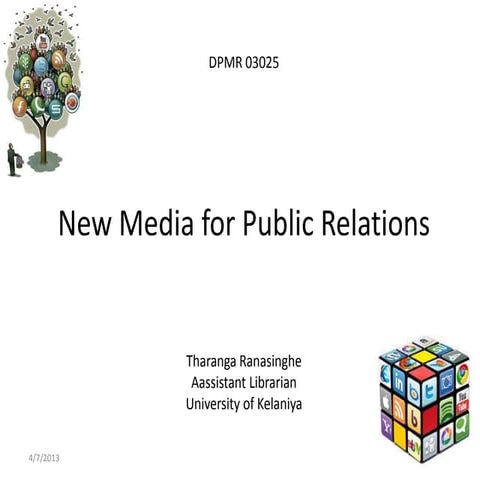 New Media and Public Relations