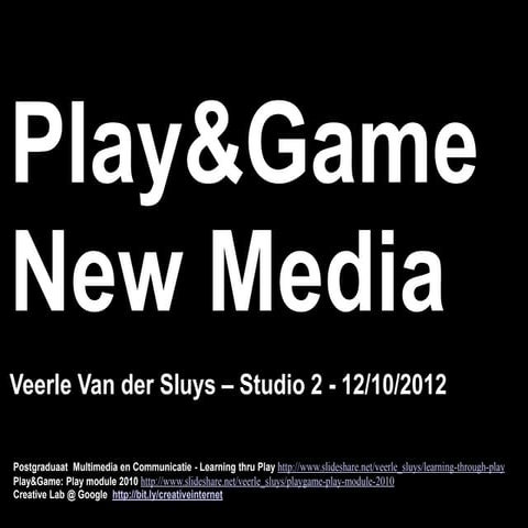 New media studio 2   veerle van der sluys