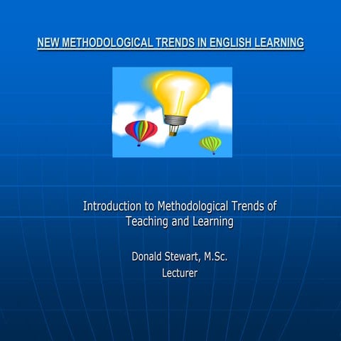 New methodological trends in english learning1