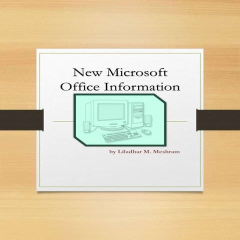 New Microsoft Office Information Marathi And English
