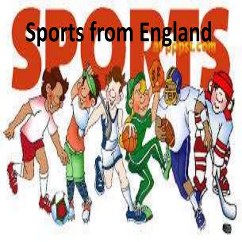 Sports from England (History) 