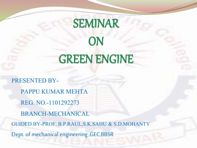green engine