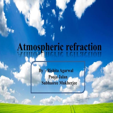 atmospheric refraction