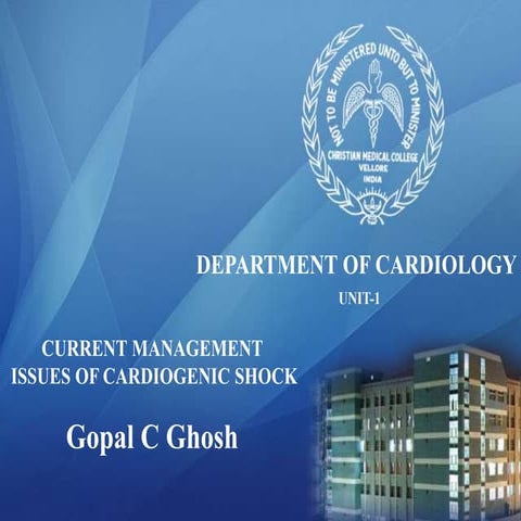 Cardiogenic shock