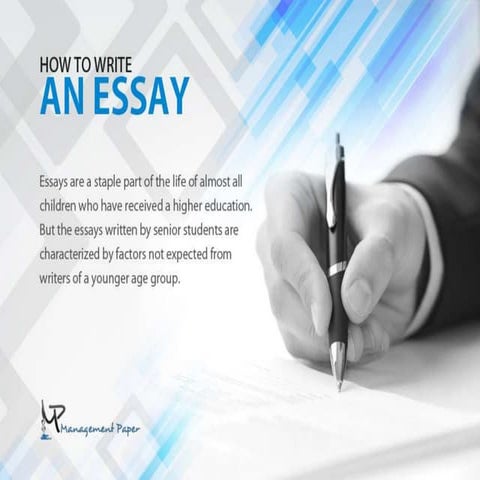 Essays That Make You Stand Apart