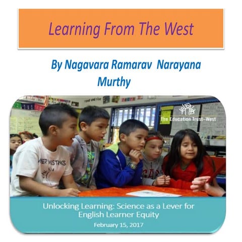 "Learning From The west" 