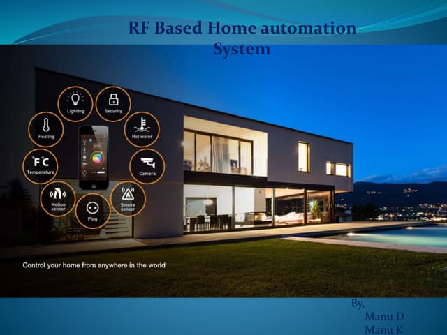 RF Based Home Automation System .