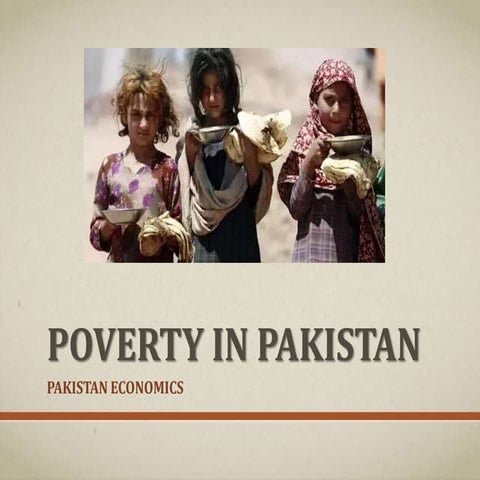 Poverty In Pakistan