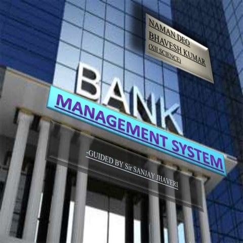 Bank Management System