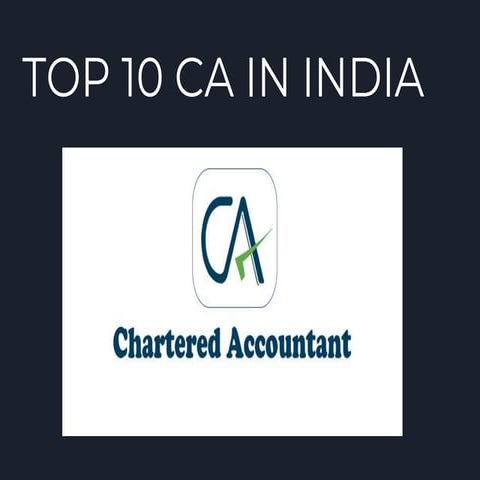 Chartered accountant in delhi (top 10 CA in delhi) | PDF