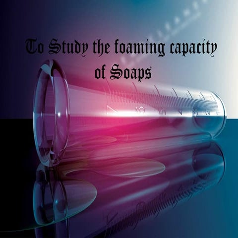 A Report on Preparation of soap | PDF