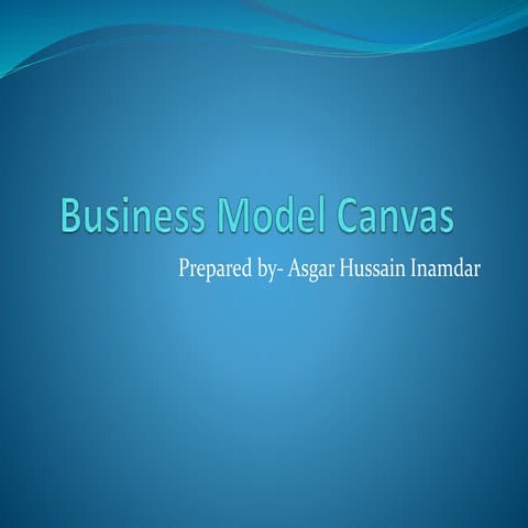 Business Model Canvas of ITC Hotel