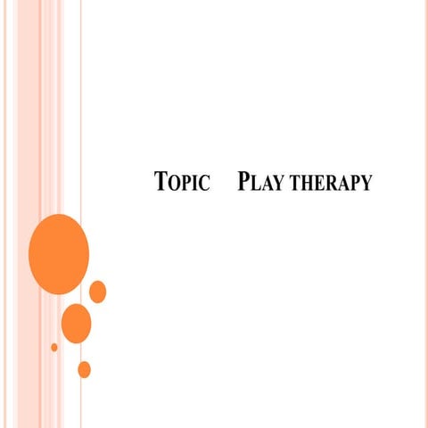 play therapy