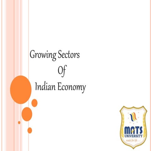 top 3 growing indian sectors