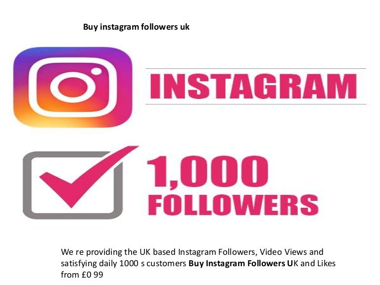 buy instagram followers uk