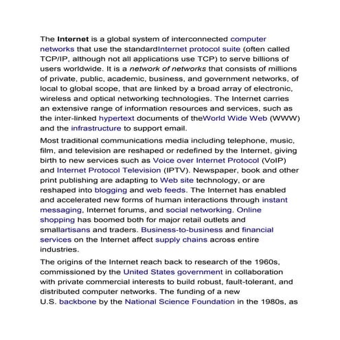 New microsoft office word document