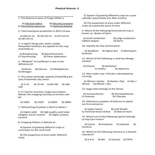 New microsoft office word document Physicl SCience- 2 | PDF