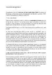 Lista Absolventi Spiru Haret