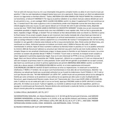 Pentru 5 min de citit iti schimbi viata