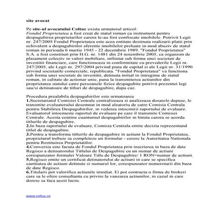 Avocat partaj | DOCX