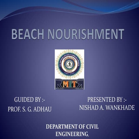 Beach Nourishment