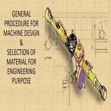 How to design a machine?