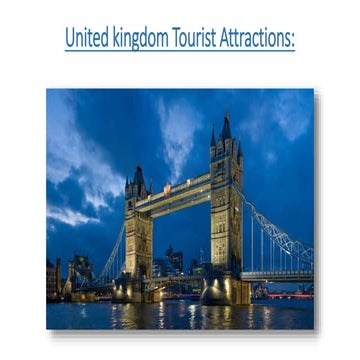 United kingdom Tourist Attractions: