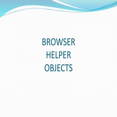 Browser Helper Object