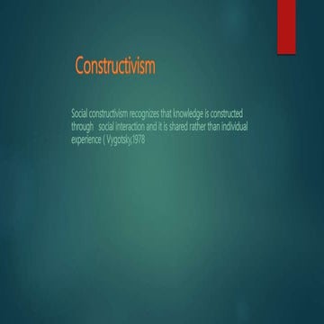 Constructivism