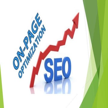 On page optimization