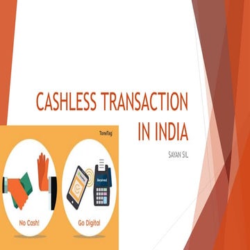 Cashless Transaction in India