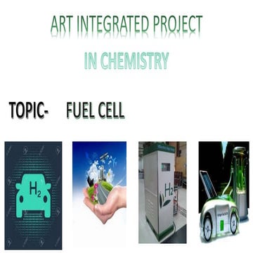 Art integrated project of chemistry class 12