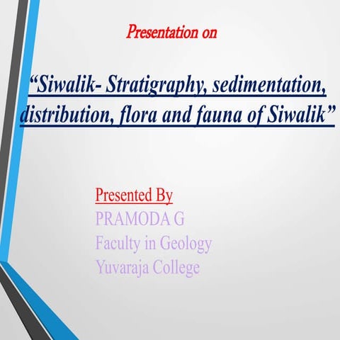Siwalik- Stratigraphy
