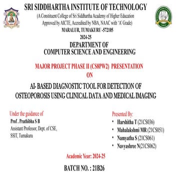 Osteoporosis Detection Using Deep Learning | PDF