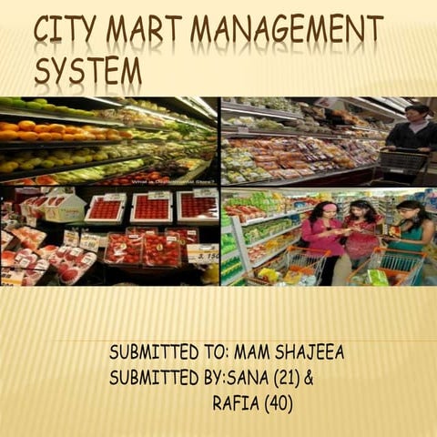 CITY MART MANAGEMENT SYSTEM