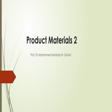 Material Selection | PPTX