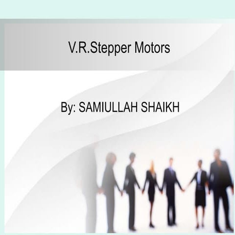 stepper motor by samiullah shaikh  