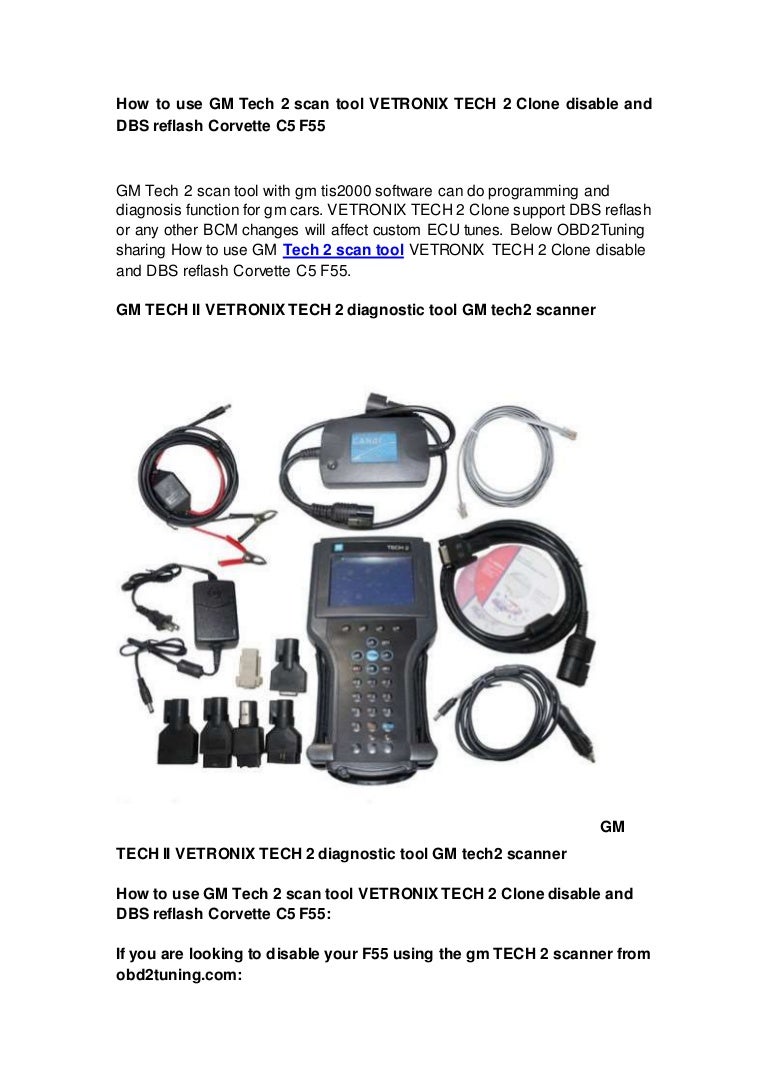 Gm tech 2 diagnostic tool - helperbpo